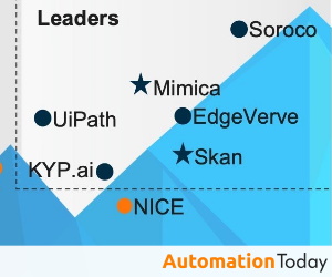 EdgeVerve, KYP.ai, Mimica, Scan, Soroco and UiPath Top Everest Group’s Assessment of DII Providers